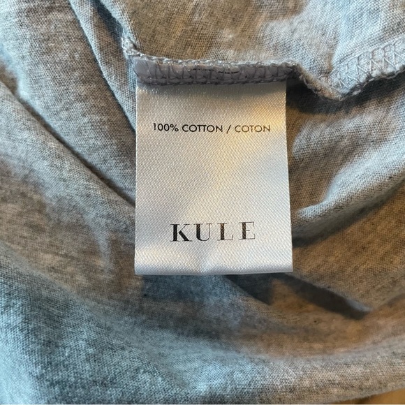 Kule graphic shirt Oh Hey gray medium classic preppy casual coastal - Picture 4 of 4